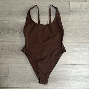 Skims Scoop Neck One Piece Swim Suit